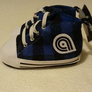 Akademiks Plaid Sneaker-9 -12 Months NWT